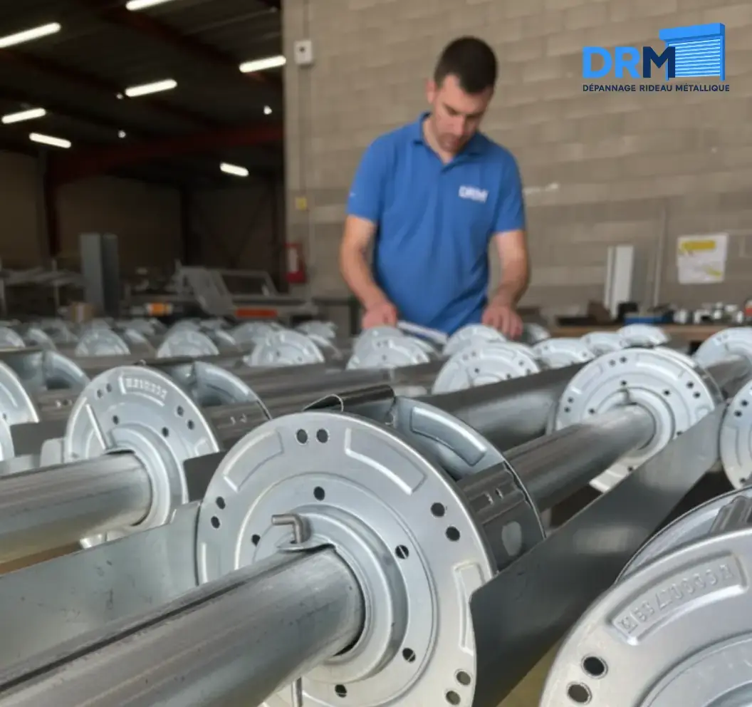 Fabrication rideau métallique sur-mesure commerce - Creteil - DRM